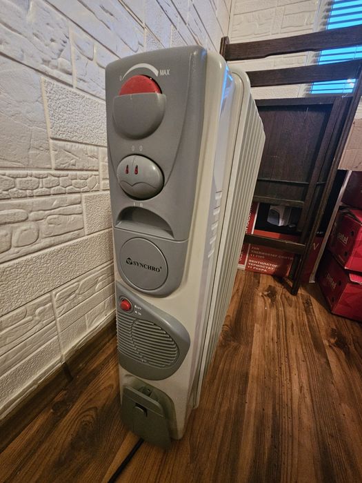 Маслен радиатор Synchro с вентилатор