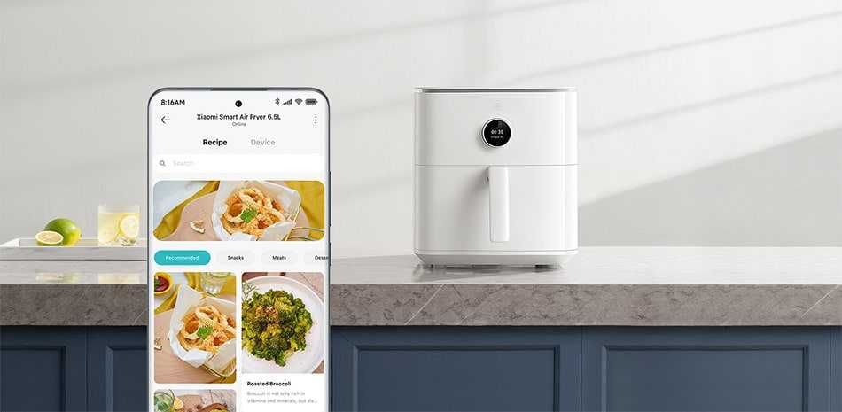 Аэрогриль Xiaomi Smart Air Fryer 6.5L