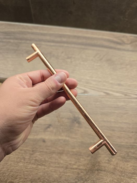Мебелни дръжки Rose Gold / Розово злато – 160 мм