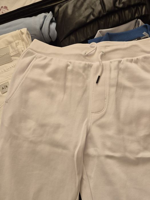 Pantaloni albi sport PHILIP PLEIN barbat