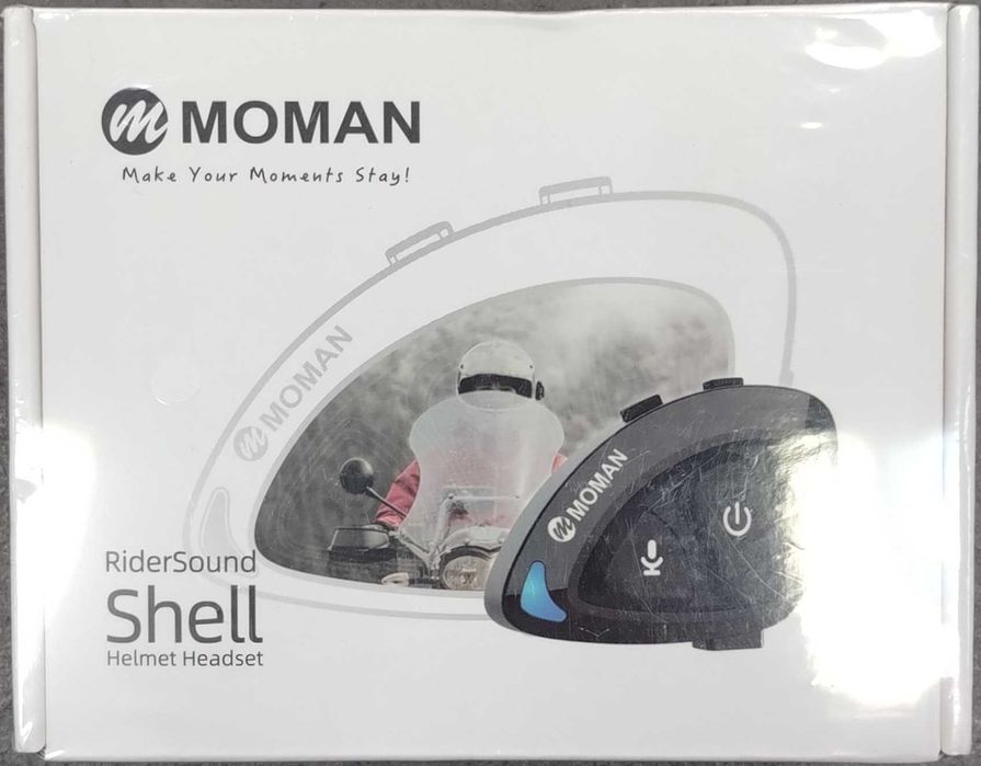 MOMAN Ridersound Shell Helmet Headset [#10912#]