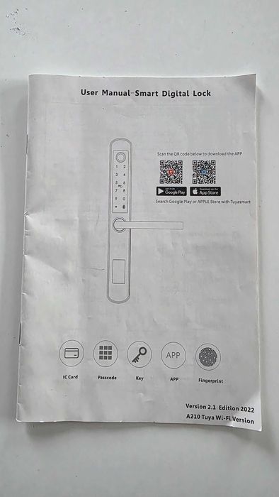 Yala Inteligenta Slim S4A A210F deschidere cu amprenta