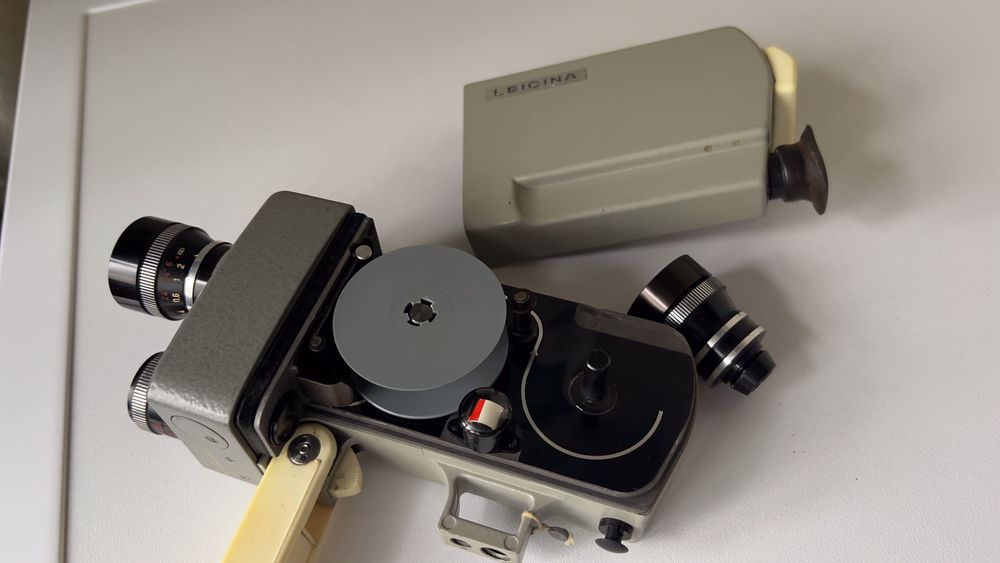 Vintage Leitz Wetzlar Leica LEICINA 8S analoge Filmkamera 8 mm.