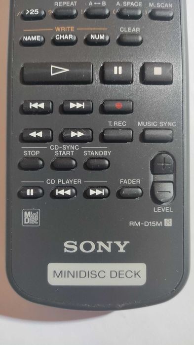 Telecomanda originala minidisc SONY RM-D15M
