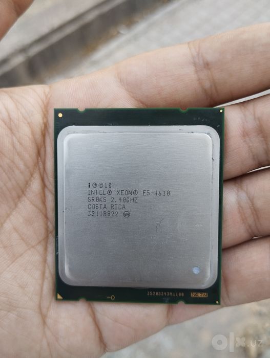 Intel Xeon E5-4610 6 ядер 12 потоков