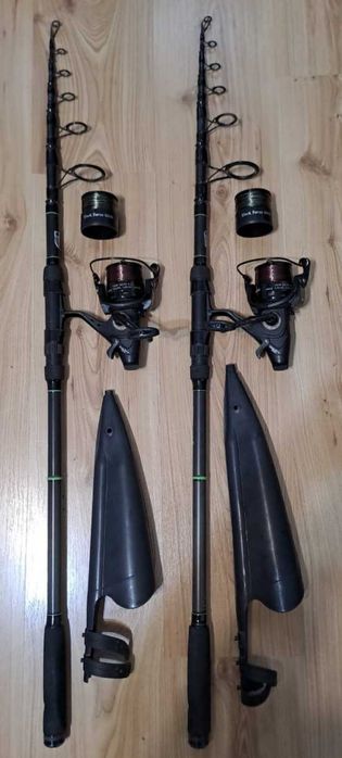 Lansete cu mulinete (set 2 bucăți)