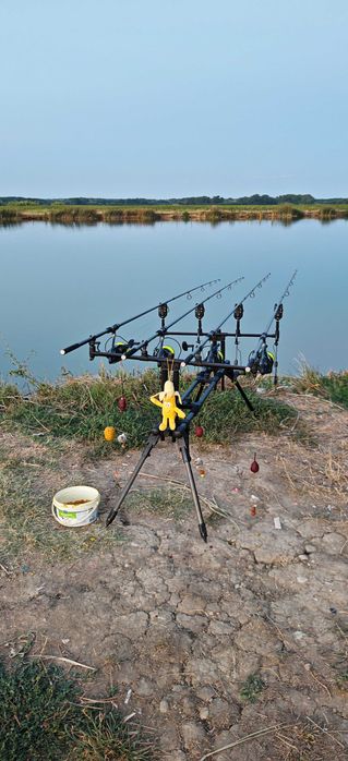 Set 4 Lansete Chub Snooper 3.60m, 3 lbs, 2 bucăți – Stare excelentă (10 partide)