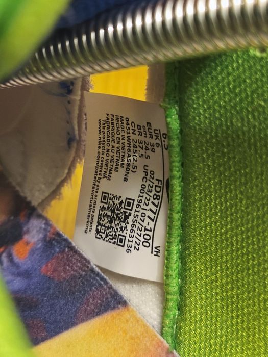 Nike x eBay SB Dunk Low "Sandy Bodecker", номерация 39 (38.5 см)