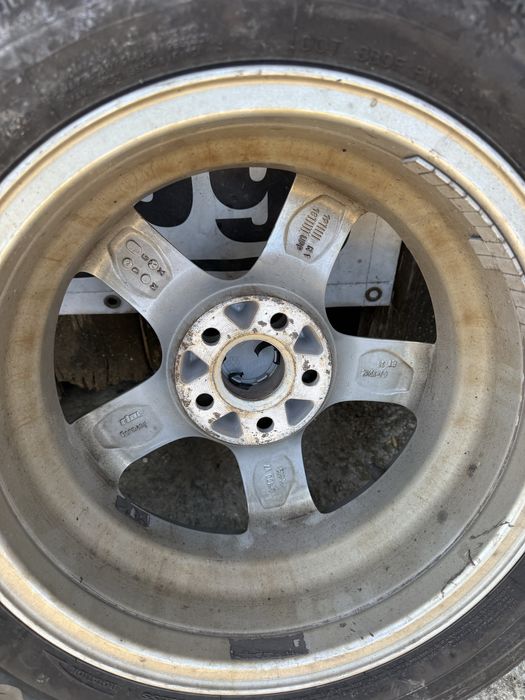 15 5х100 джанти с гуми