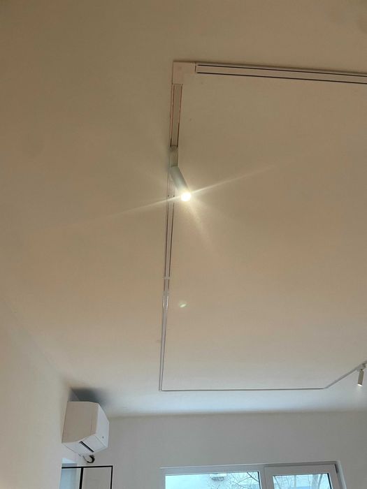 Sina magnetica Klausen Track Light, 100 cm, IP20, alb, montaj aparent