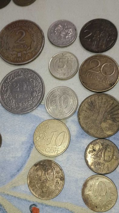 Продавам монети всякакви най разллични
