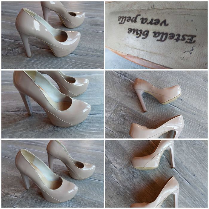 Încălțăminte dama din piele naturală, mărimea 36,37