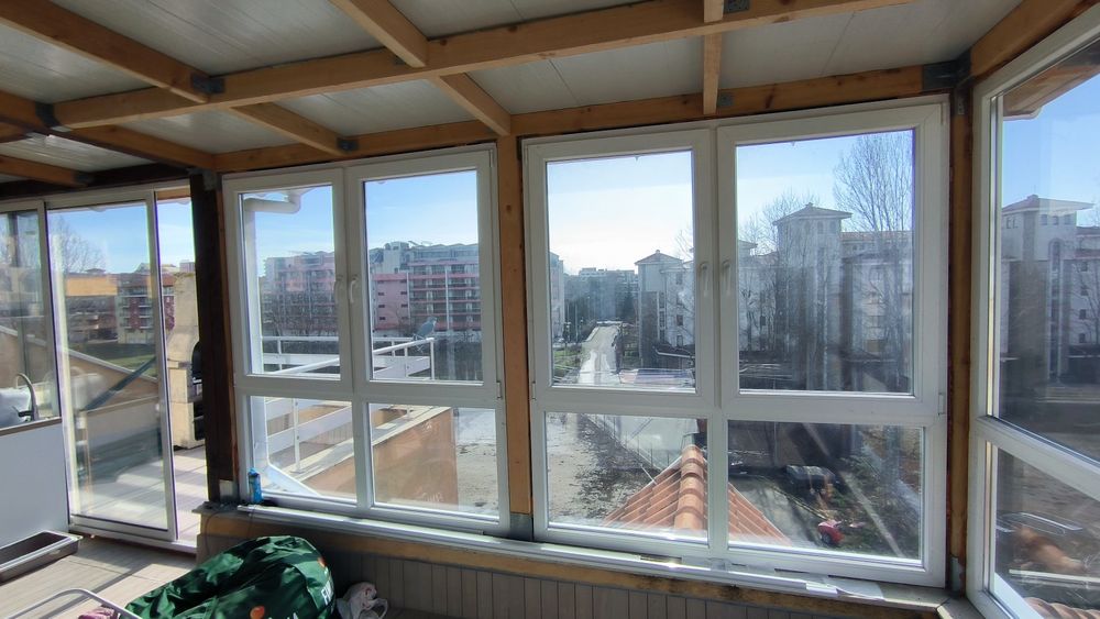 Конструкция от дърво и термопанел 5х9х2,5 м - 45м"