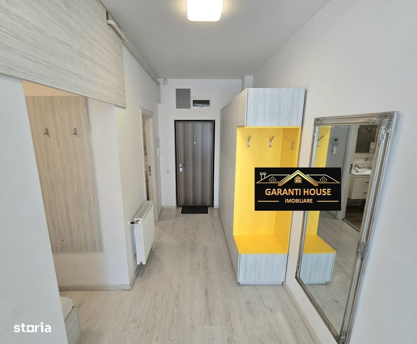 Bloc nou, apartament cu o camera, etaj 1, mobilat, 280€/Luna