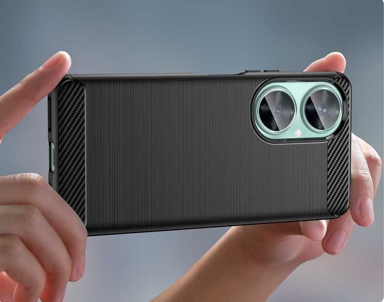 Huawei Nova 10 SE / Nova 11i - Удароустойчив Кейс Гръб CARBON
