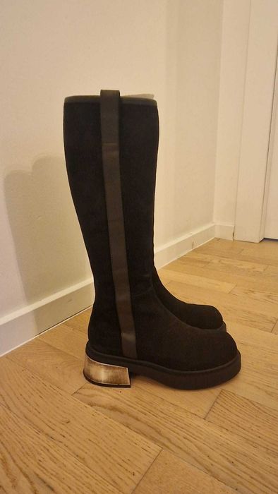 Cizme piele intoarsa Musette Vesper (36, real 37)