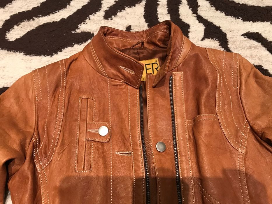 Дамско кожено яке S - M