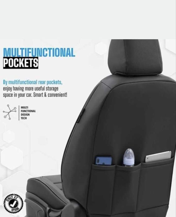 Камплект 4 седалки LUX черна тапицерия за седалки Otom Premium PRM101