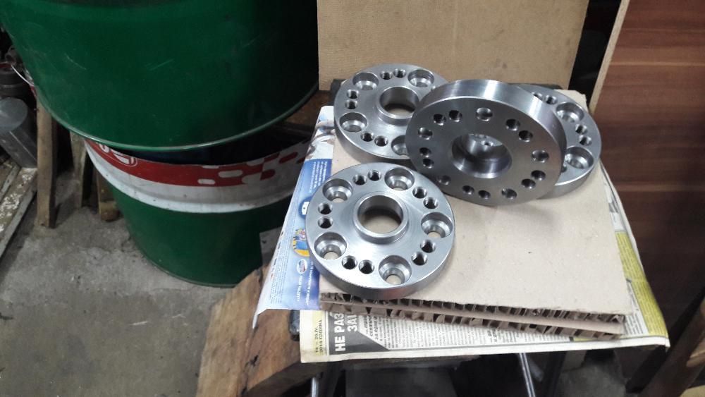 Изработване на фланци от стомана преходни