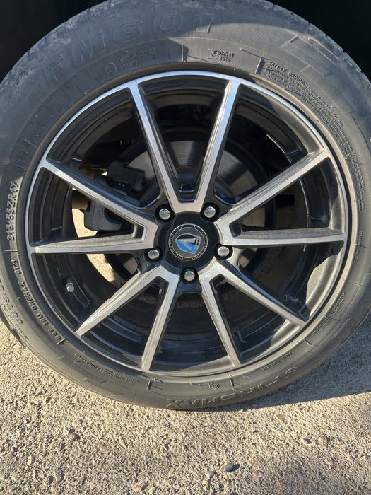 Комплект дисков Р17 с летней резиной