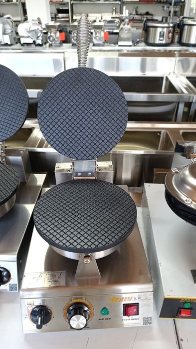 Вафельница одинарная для рожков