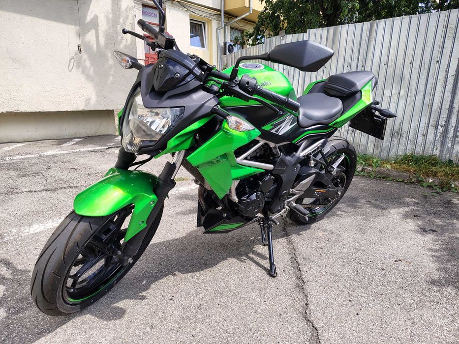 Kawasaki Z 125/2019, anvelope dot 2025, 23300 km