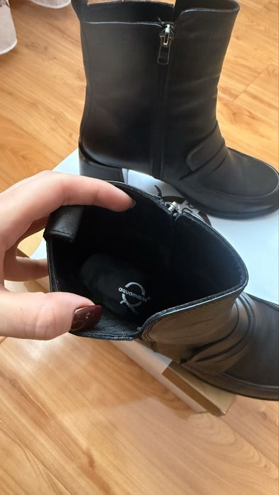 Сапоги с каблуком