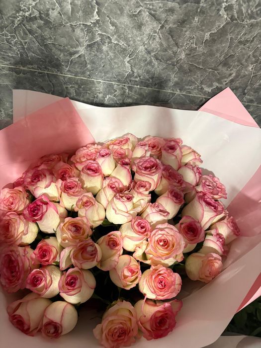 Букет розы 51 шт 120см