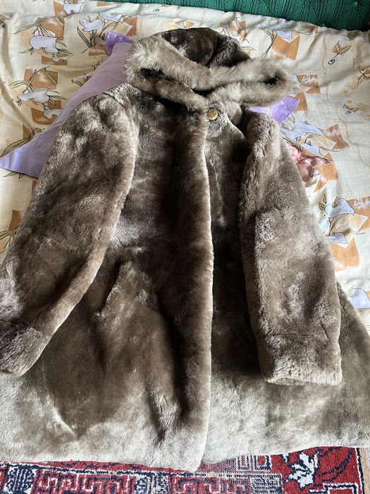 Haina blana naturala nurca super oferta model unicat
