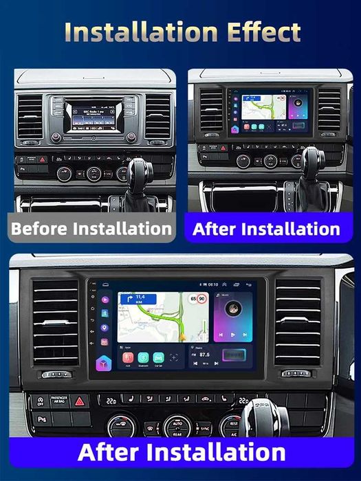 Мултимедия за Volkswagen Caravelle 6 Transporter, VW T6, Multivan, Android, Навигация, Двоен дин 2015 2016 2017 2018 2019 2020 година Т6