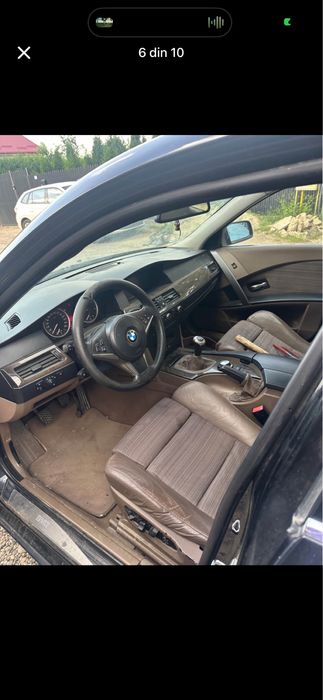Interior complet mocca brown Mokka brown BMW e60 sport scaun stanga mokka brown e60 Scaun dreapta Bmw e60 interior bmw e60 maro