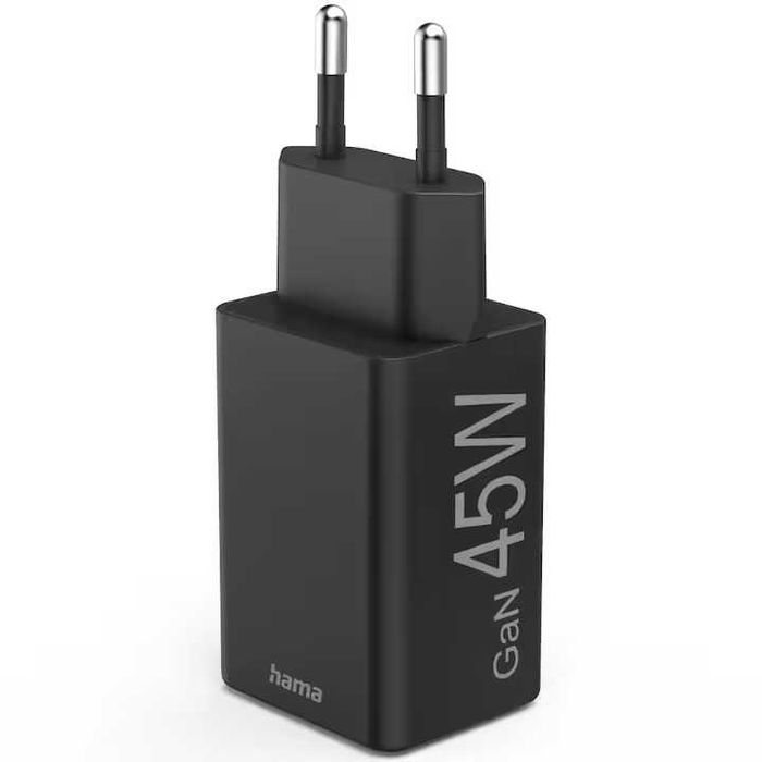 Incarcator telefon 45W Gan USB-C, HAMA 201648 Quick Charge 3.0 PD Nou