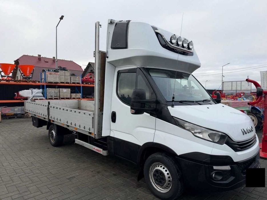Iveco Dily 35S18, prelata, 2019, cabina, sirocou