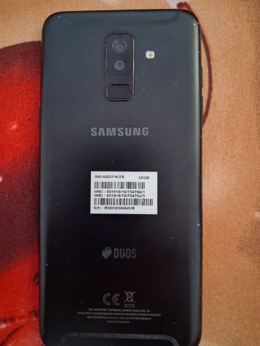 Vândsamsung A6plus dual sim