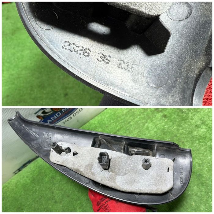 CADRU OGLINDA DREAPTA 9 PINI RENAULT KANGOO II 2008-2021 / MERCEDES-BENZ CITAN (W415) 2012-2021 COD OEM 232636216 (5E2)
