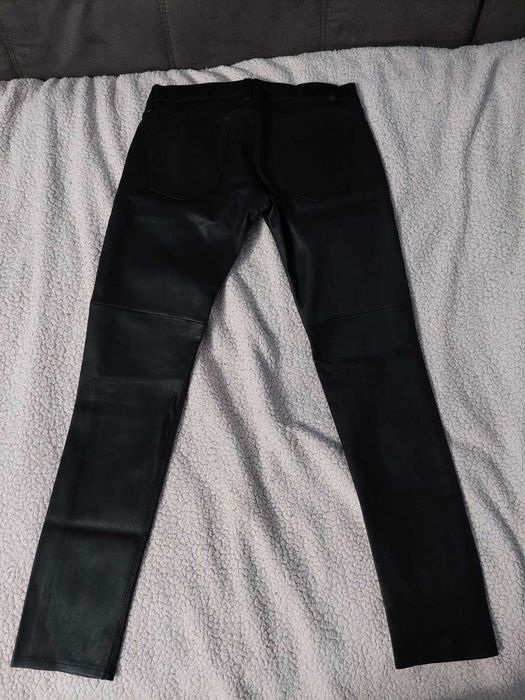 Pantaloni din piele,Adriano Goldschmied/bărbați!