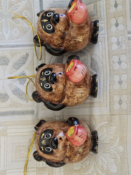 Елочные ишрушки прищепки для игрушек