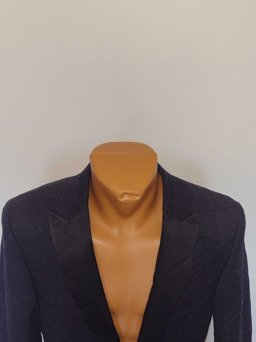 Sacou smoking Pal Zileri 1 nasture lana original marimea 46 sau S nou