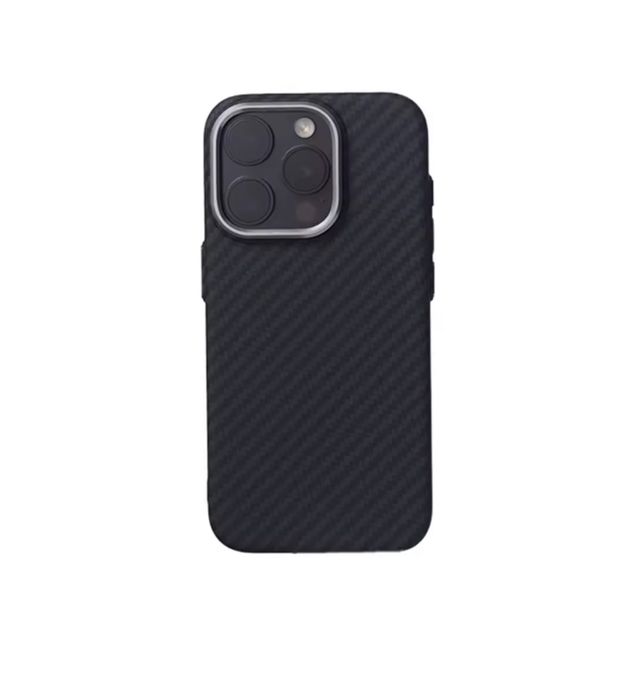 Iphone 13 14 15 16 PRO MAX Husa Real Fiber Carbon Woven Subtire