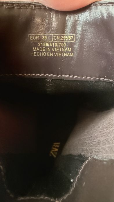 Новые ботинки полусапожки от Зара оригинал