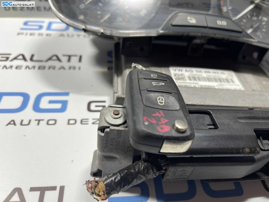 Kit Pornire ECU Calculator Motor Cip Cheie Ceas Ceasuri Cluster Imobilizator Bord Skoda Fabia 2 1.2 CGPA 2010 – 2015 Cod 03E906023AC 5WP40912 [1004]