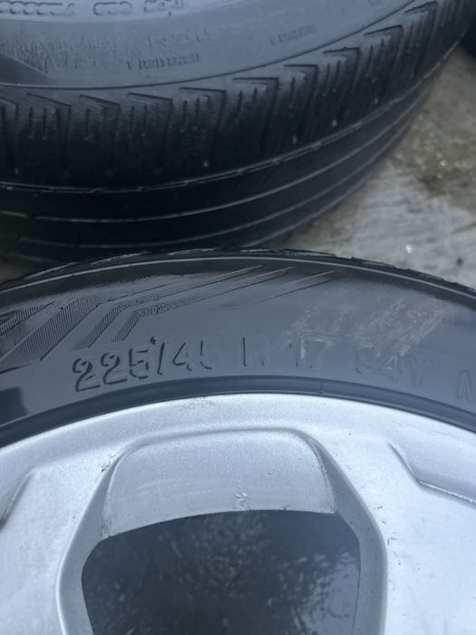 Jante 225/45/r17 Audi A4/A3/VW golf/Mercedes Cauciucuri