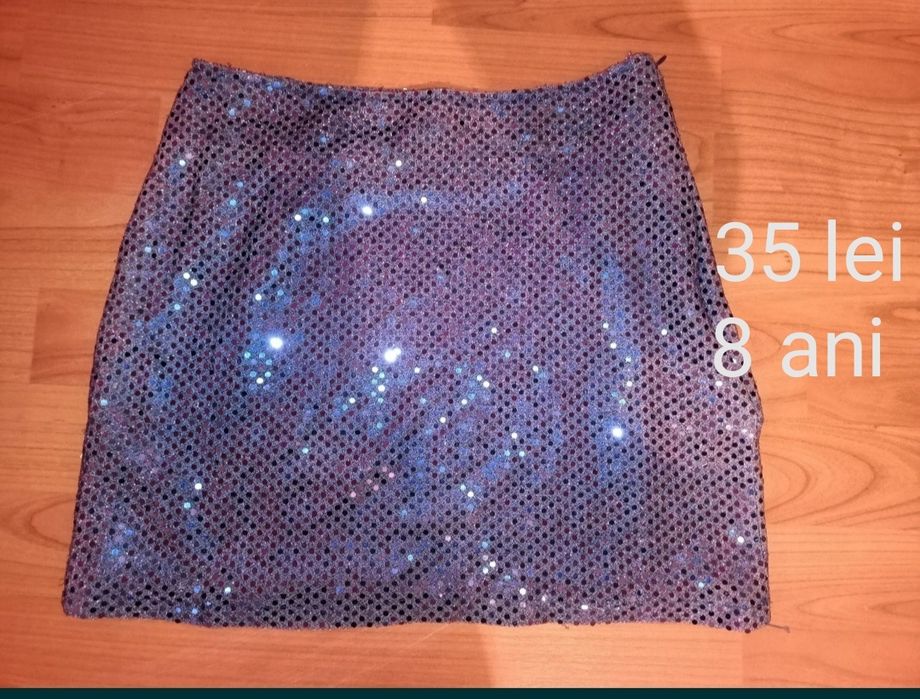 Fusta fete cu paiete