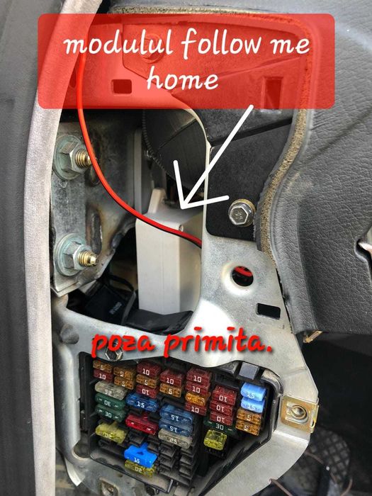 Modul Follow Me Home Profesional, cu Garanție! Cu protectie pt baterie