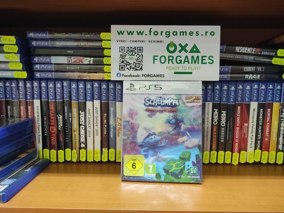 The Smurfs Dreams Reverie Edition PS5 Ștrumfi