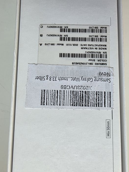 Smartwatch Samsung Galaxy Watch 7 44mm BT Silver