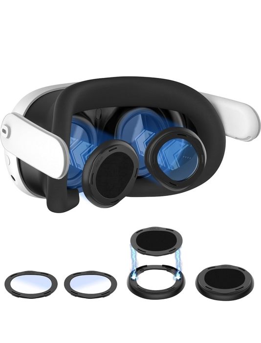 Set Protectie Lentile, LYCENXI, pentru Meta Quest 3, Anti-Zgarieturi