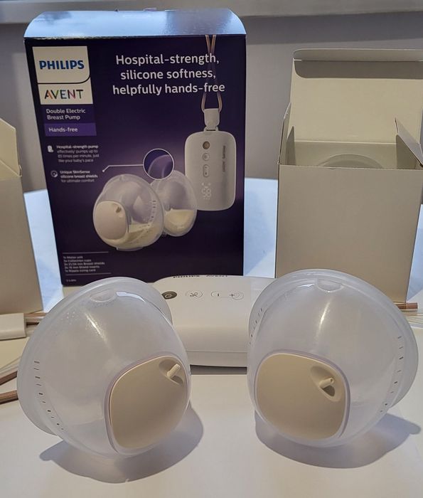 Pompă de san electrică dublă hands-free Philips Avent