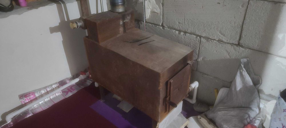 Печка отопления сотилади жестдан ясалган