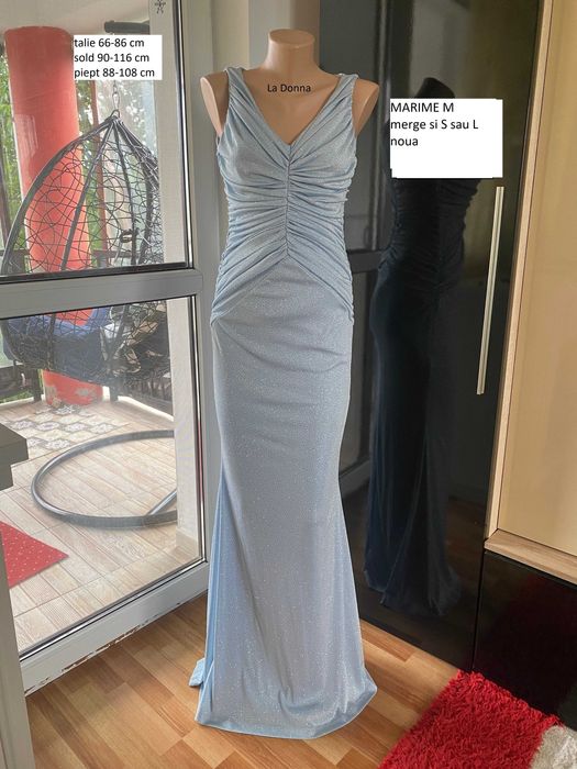 Rochie La donna lunga noua cu eticheta ocazie eleganta marime M L S